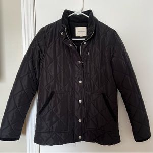 Thread & Supply Black Quilted Jacket
